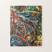 Rubber Bands Puzzle Legpuzzel (Verticaal)