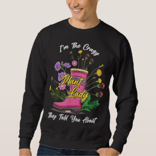Rubber Boots Wildflower Funny Ik ben het gekke Pla Trui