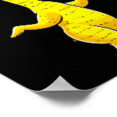 Rubber Chicken Dancing Party Grappige Kinder Manne Poster (Hoek)