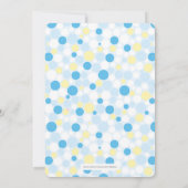 Rubber Duck Baby shower Uitnodiging (Achterkant)