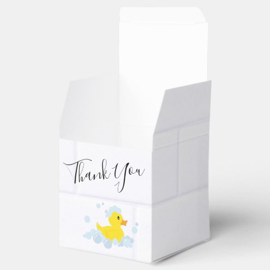 Rubber Duck Bedankdoosjes (Geopend)