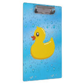 Rubber Duck Blue Bubbles Aangepaste Kinderen Klembord (Rechts)