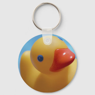 Rubber Duck Close-up Sleutelhanger