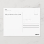 Rubber Duck Custom Briefkaart (Achterkant)