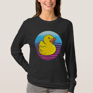 Rubber Duck Cutie Yellow Rubber Ducks Retro Vintag T-shirt