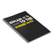 Rubber duck debugger Coder Software Engineering Notitieboek (Rechterzijde)