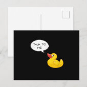 Rubber Duck Debugging Briefkaart (Voorkant / Achterkant)