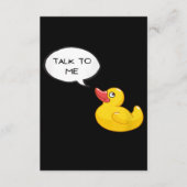 Rubber Duck Debugging Informatiekaartje (Voorkant)