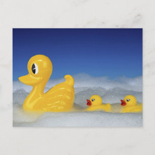Rubber Duck Family Briefkaart