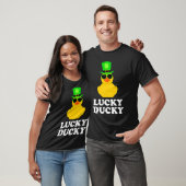 Rubber Duck Four Leaf C Pet Sunbril St Patrick' T-shirt (Unisex)