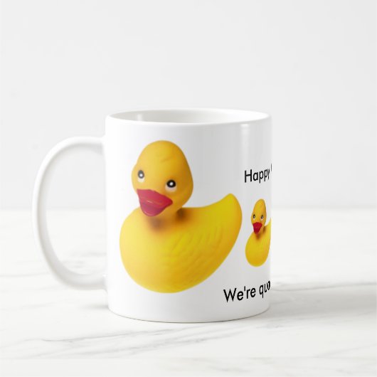 Rubber Duck Gift Mok (Links)
