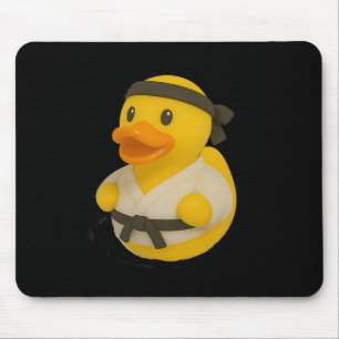Rubber Duck Karate Ducky Duckie Mannen Vrouwen Kin Muismat