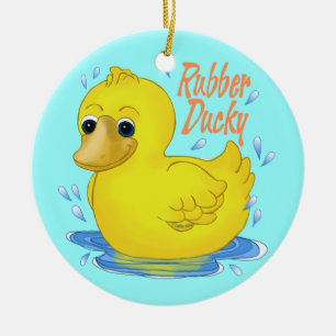 Rubber Duck Keramisch Ornament