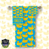 Rubber Duck Kids Personalized Bath Set