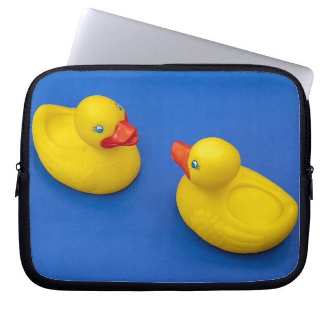 Rubber Duck Laptop Sleeve (Voorkant)