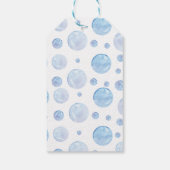 Rubber Duck Meisje Verjaardag Dank u Label Cadeaulabel (Achterkant)