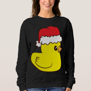 Rubber Duck met Santa Hat Cute Rubber Duck Trui