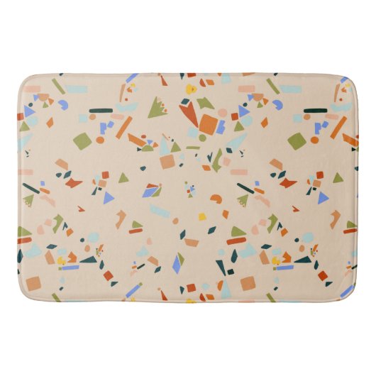 Rubber Duck Modern Terrazzo Badmat (Voorkant)