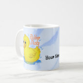 Rubber Duck op maat Koffiemok (Voorkant links)
