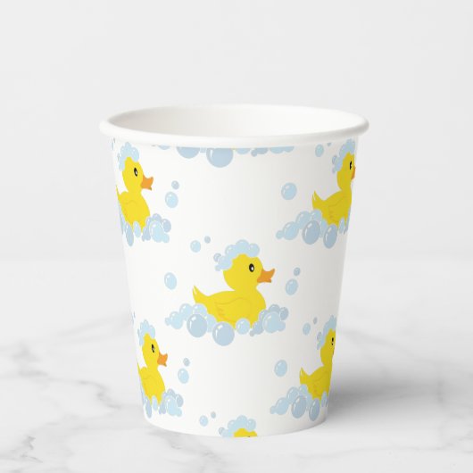 Rubber Duck Papieren Bekers (Voorkant)