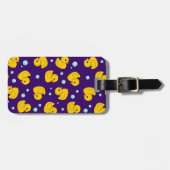 Rubber Duck Pattern Bagagelabel (Voorkant horizontaal)