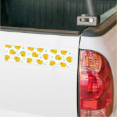 Rubber Duck Pattern Bumpersticker (Op Truck)