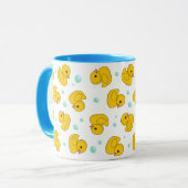 Rubber Duck Pattern Mok (Voorkant links)