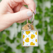 Rubber Duck Pattern Sleutelhanger (Hand)