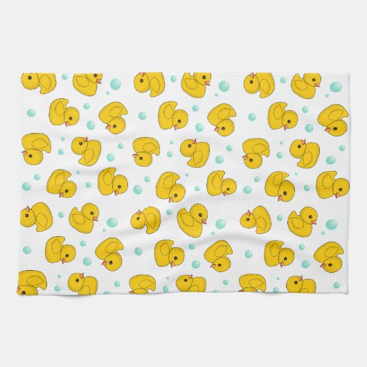 Rubber Duck Pattern Theedoek (Horizontaal)