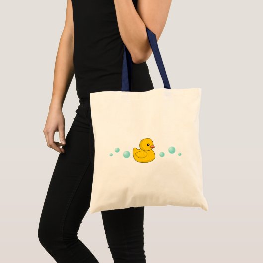 Rubber Duck Pattern Tote Bag (Voorkant (product))