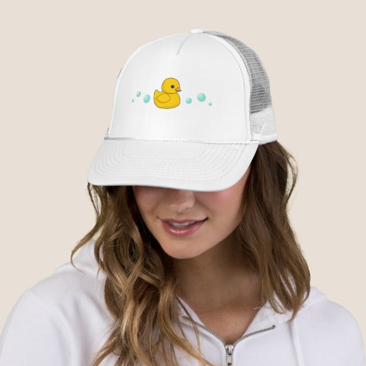 Rubber Duck Pattern Trucker Pet (In situ)