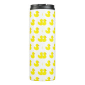 Rubber Duck Pattern Tumbler Thermosbeker (Achterkant)