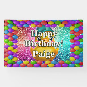 Rubber Duck Personnalisé caractère bannière d'anni