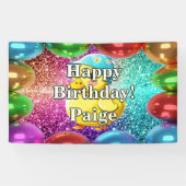 Rubber Duck Personnalisé caractère bannière d'anni (Horizontal)