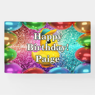 Rubber Duck Personnalisé caractère bannière d'anni