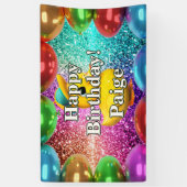 Rubber Duck Personnalisé caractère bannière d'anni (Vertical)