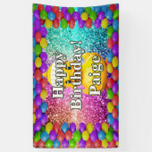 Rubber Duck Personnalisé caractère bannière d'anni (Vertical)