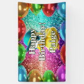 Rubber Duck Personnalisé caractère bannière d'anni (Vertical)