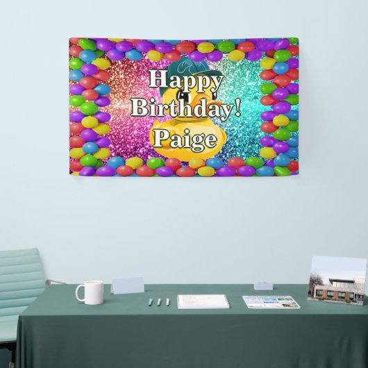 Rubber Duck Personnalisé caractère bannière d'anni (Salon professionnel)