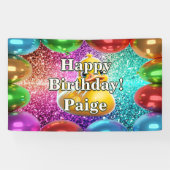 Rubber Duck Personnalisé caractère bannière d'anni (Horizontal)