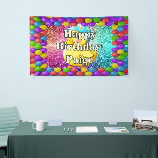 Rubber Duck Personnalisé caractère bannière d'anni (Salon professionnel)