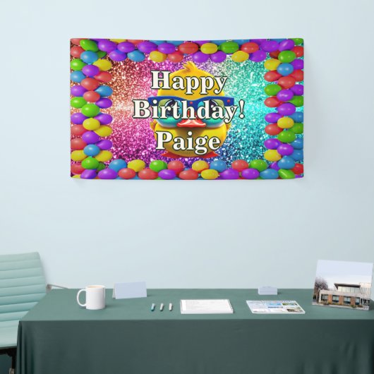 Rubber Duck Personnalisé caractère bannière d'anni (Salon professionnel)