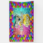 Rubber Duck Personnalisé caractère bannière d'anni (Vertical)