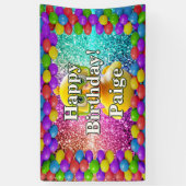 Rubber Duck Personnalisé caractère bannière d'anni (Vertical)