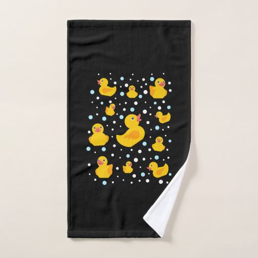 Rubber Duck Print Handdoek (Handdoek)