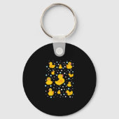Rubber Duck Print Sleutelhanger (Voorkant)