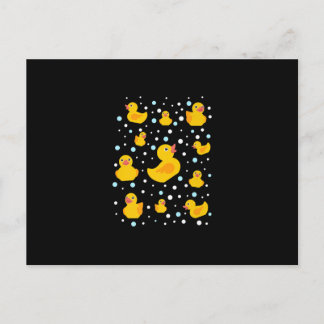 Rubber Duck Print Uitnodiging Briefkaart