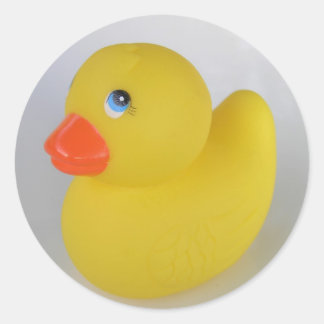 Rubber Duck Ronde Sticker