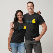 Rubber Duck Rubber Duck Heartbeat Ekg Puls T-shirt (Unisex)