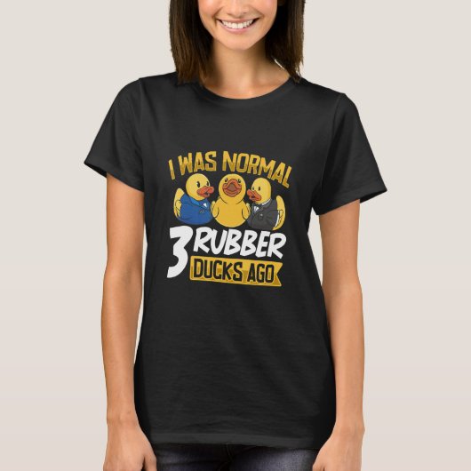Rubber Duck Rubber Ducks Duck   Bathroom Bubble T-shirt (Voorkant)
